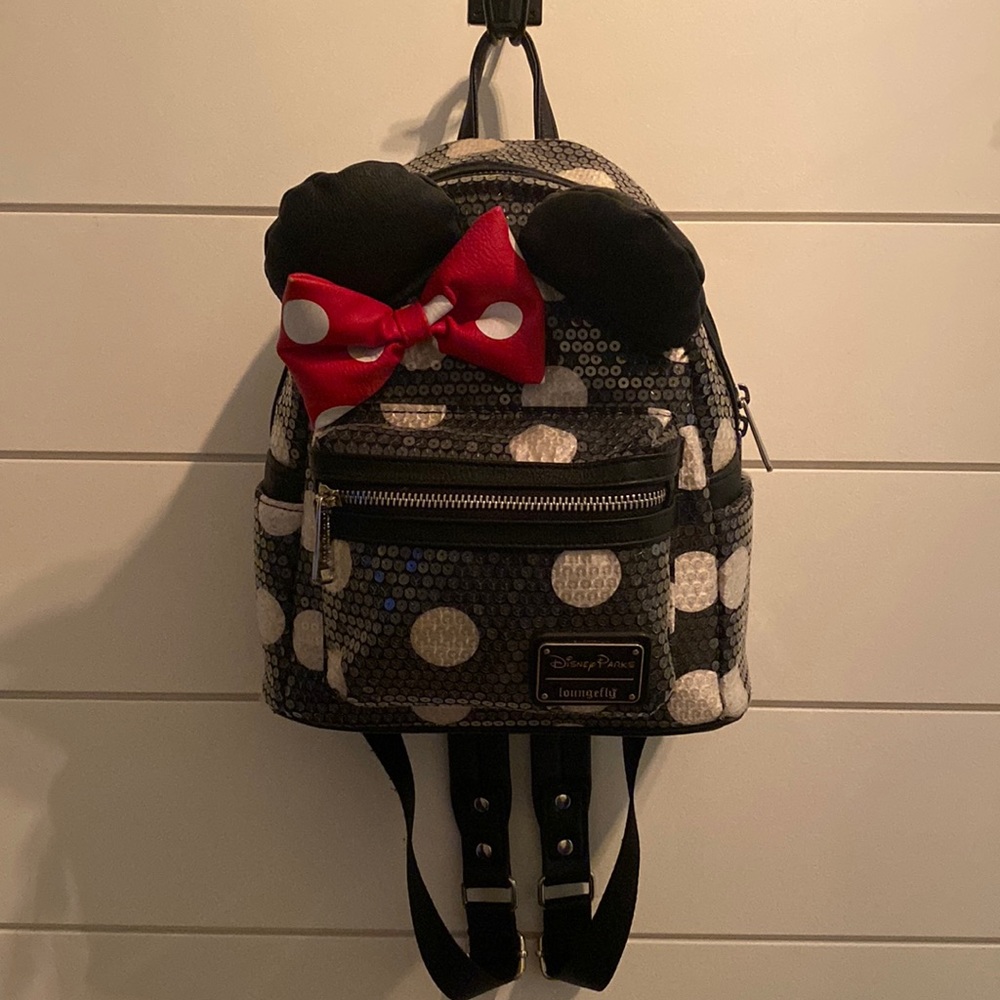 Minnie Mouse loungefly backpack